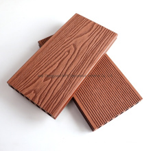 3D Embossing Classic Wood Grain Surface Weathering Resistant Wood Plastic Composite WPC Floor Decking